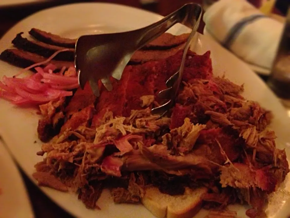 Pulled Pork Shoulder, Kobe Sliced Brisket & Baby Back Half Slab|Junya Tanakaさん