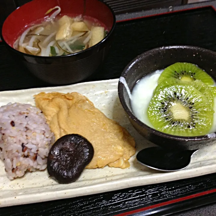 朝ごはん  甘い玉子焼き|ぽんたさん