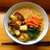 茄子の味噌ラーメン|金 紗蘭さん