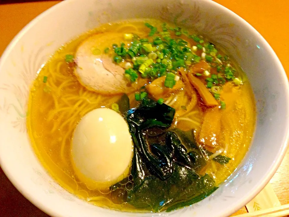 Snapdishの料理写真:高知屋台ラーメンおでん玉子入|ヒロさん