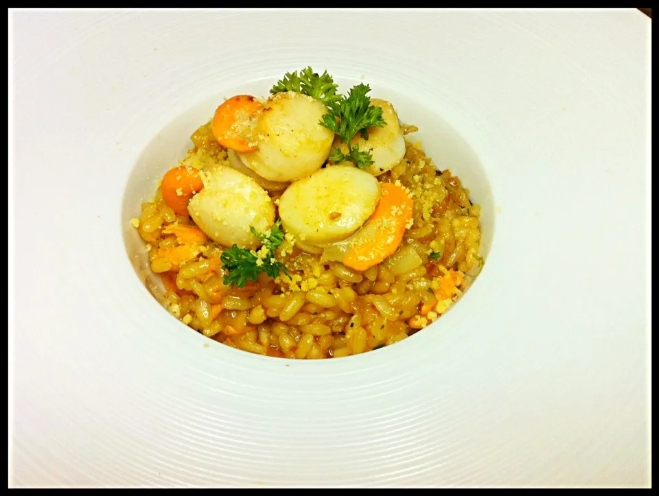 Scallop Risotto|Nick Ekasinghさん