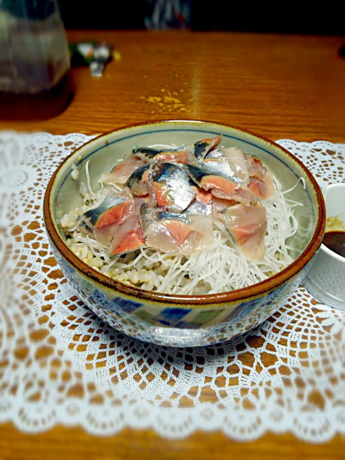 秋刀魚丼|朧さん