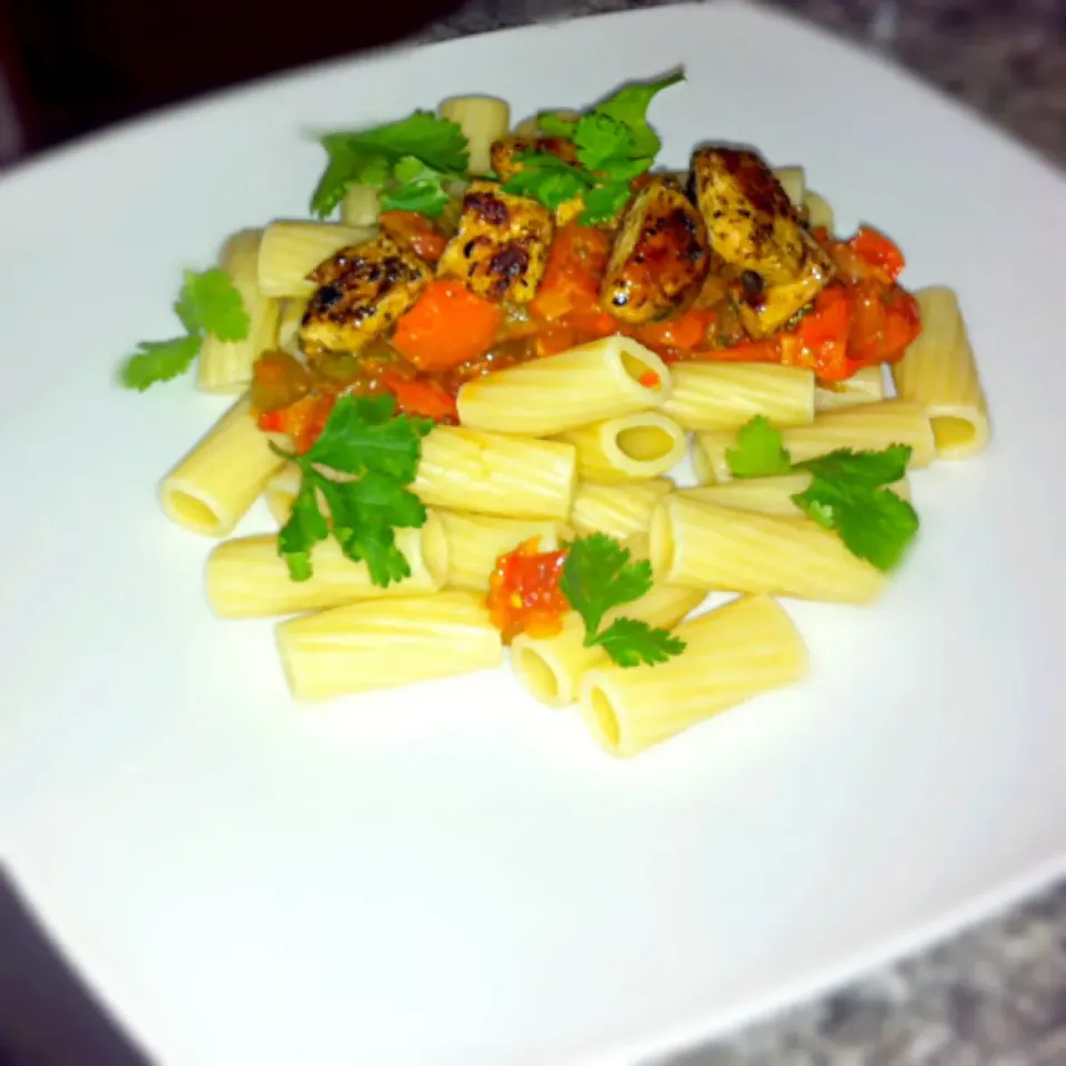 Penne with vegetable ragout|Daniel Olléさん