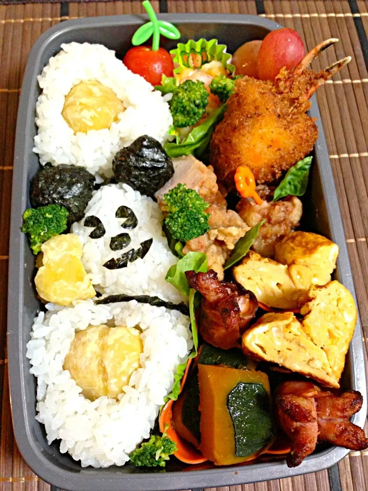 かくれてないけど、かくれミッキー弁当|kazoominさん