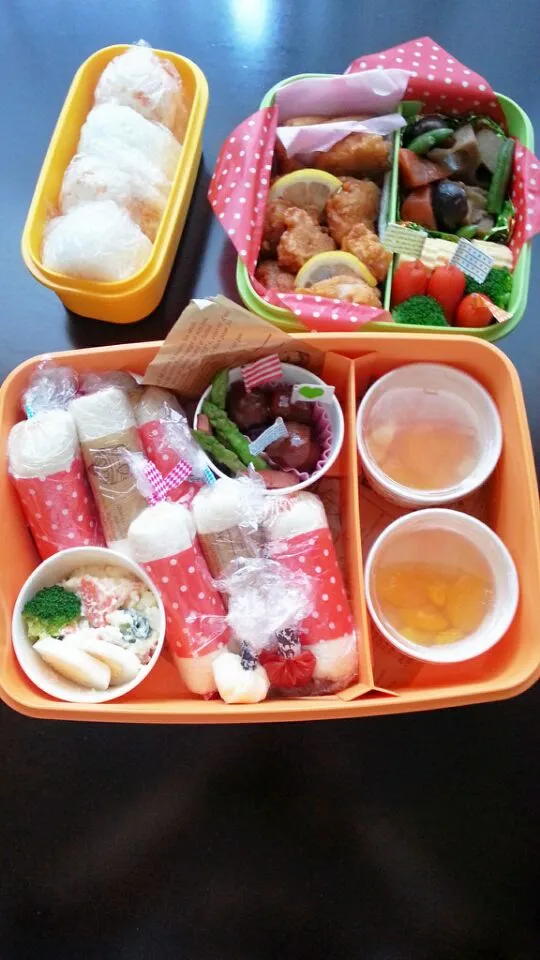 Snapdishの料理写真:運動会のお弁当|さゆりさん