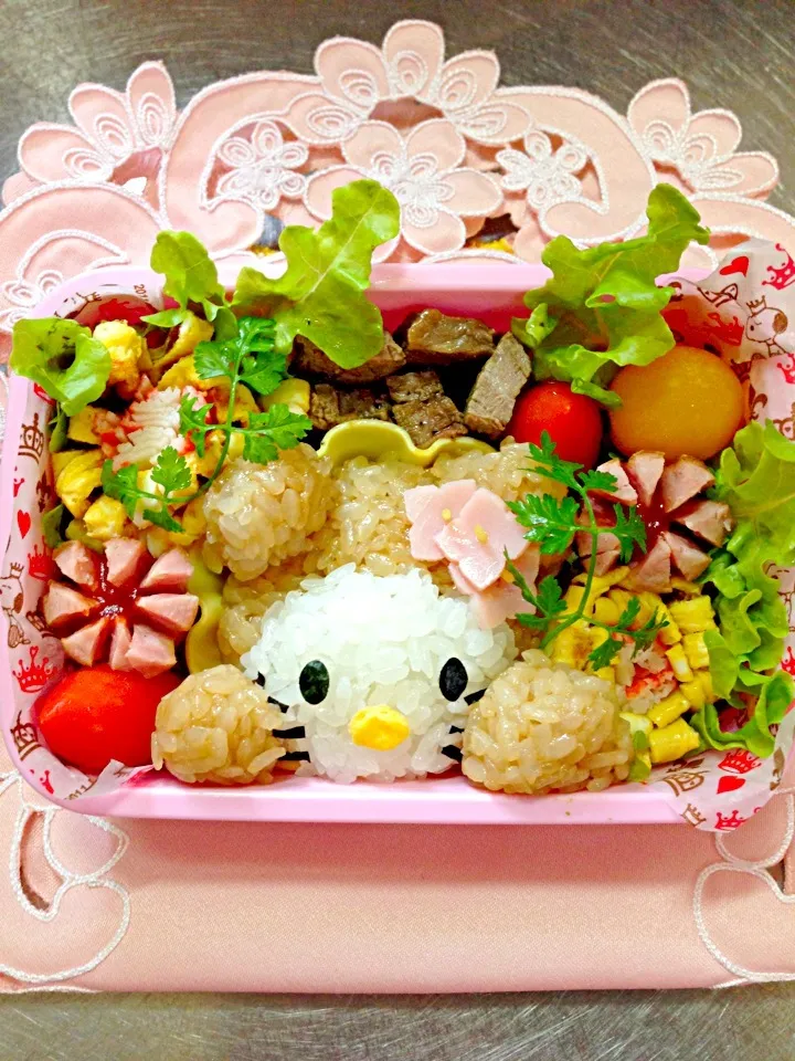 28歳次女のお弁当|富士子🍒🐰🍓さん