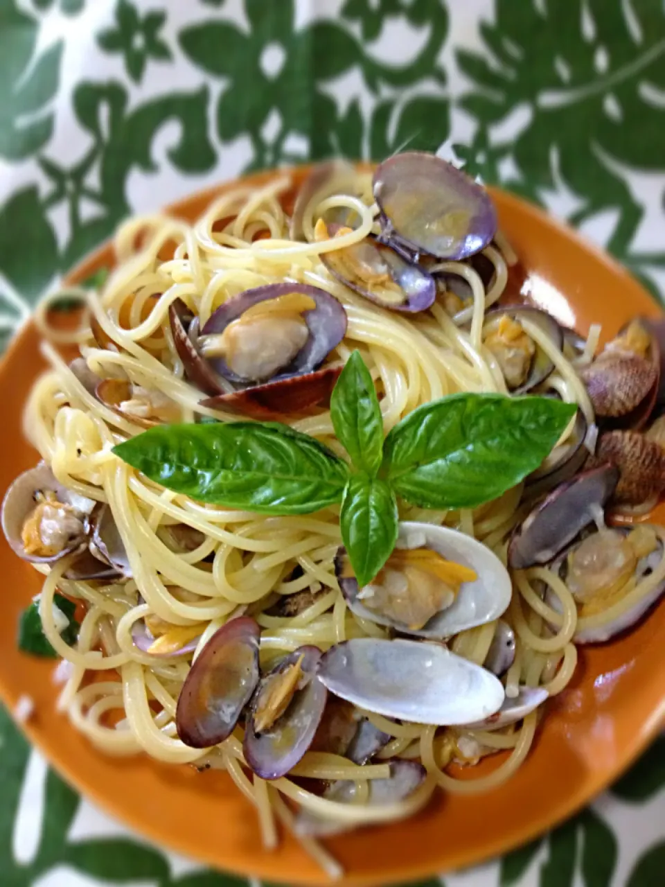 今日の遅いお昼はパスタ|あくびさん