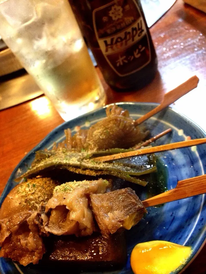 Snapdishの料理写真:しぞぉ〜かおでん🍢|中さんさん