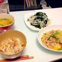 Snapdishの料理写真:今日の晩御飯|まいこさん