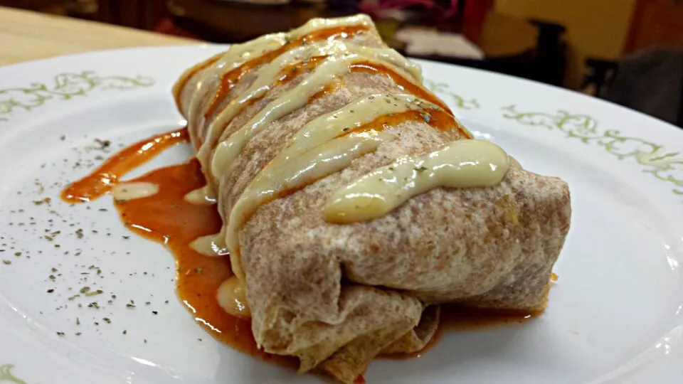 Vegetarian "Mess" Burrito|Sam Perryさん