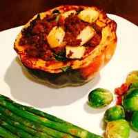 Acorn squash bake|lindsayさん