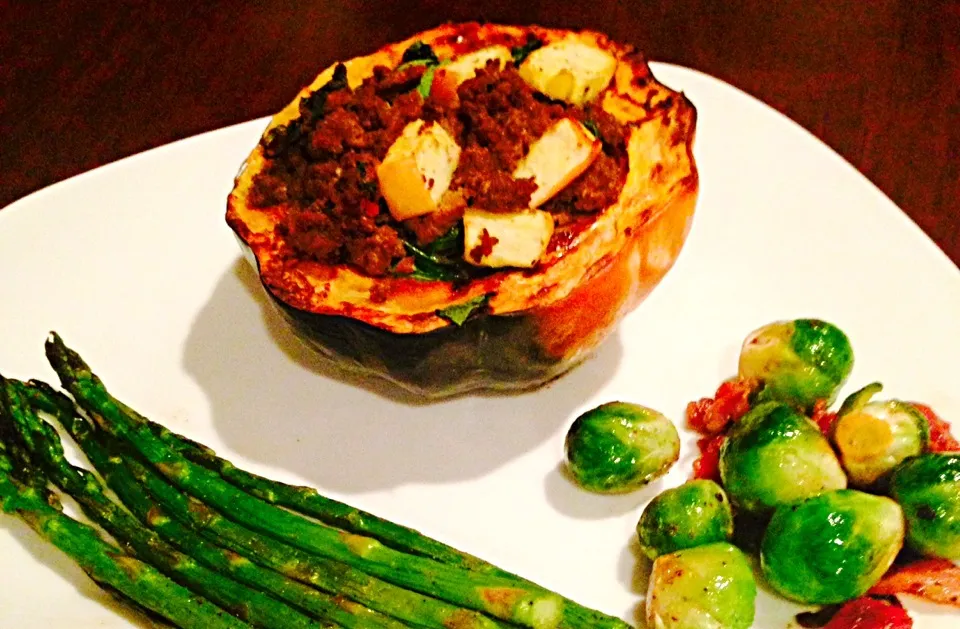 Acorn squash bake|lindsayさん