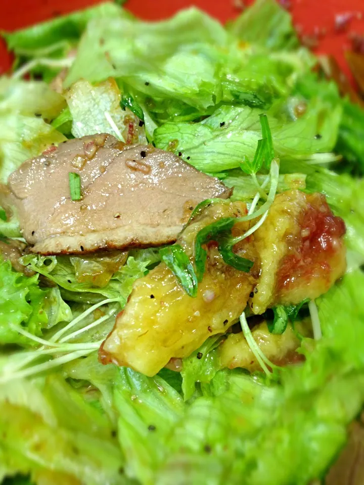 Salade de figue et le canard|Michiko Yamanakaさん