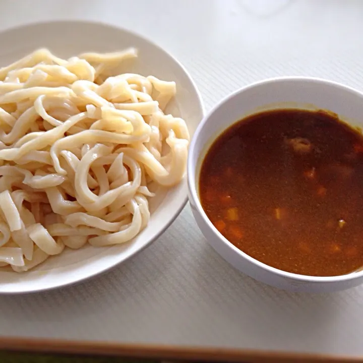 手打ちうどんのカレーつけ麺|小林 均さん