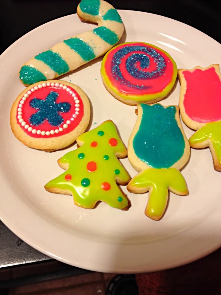 Hand painted sugar cookies :)|Ashleyさん