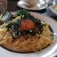 Snapdishの料理写真:いくらと生たらこのパスタ|chikoさん