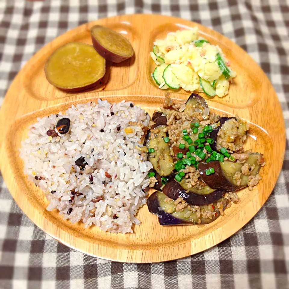 Snapdishの料理写真:はじめてのワンプレートご飯♡|ゆっこさん