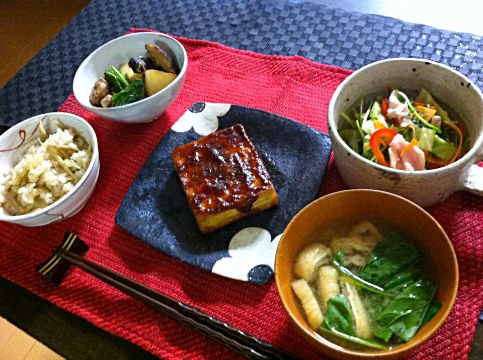 ダイエッツお野菜たっぷり定食|こんぶさん