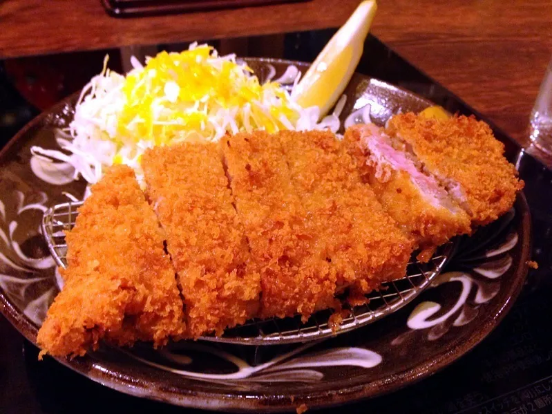 Snapdishの料理写真:Pork Loin Cutlet アグー豚のロースカツ|chan mitsuさん