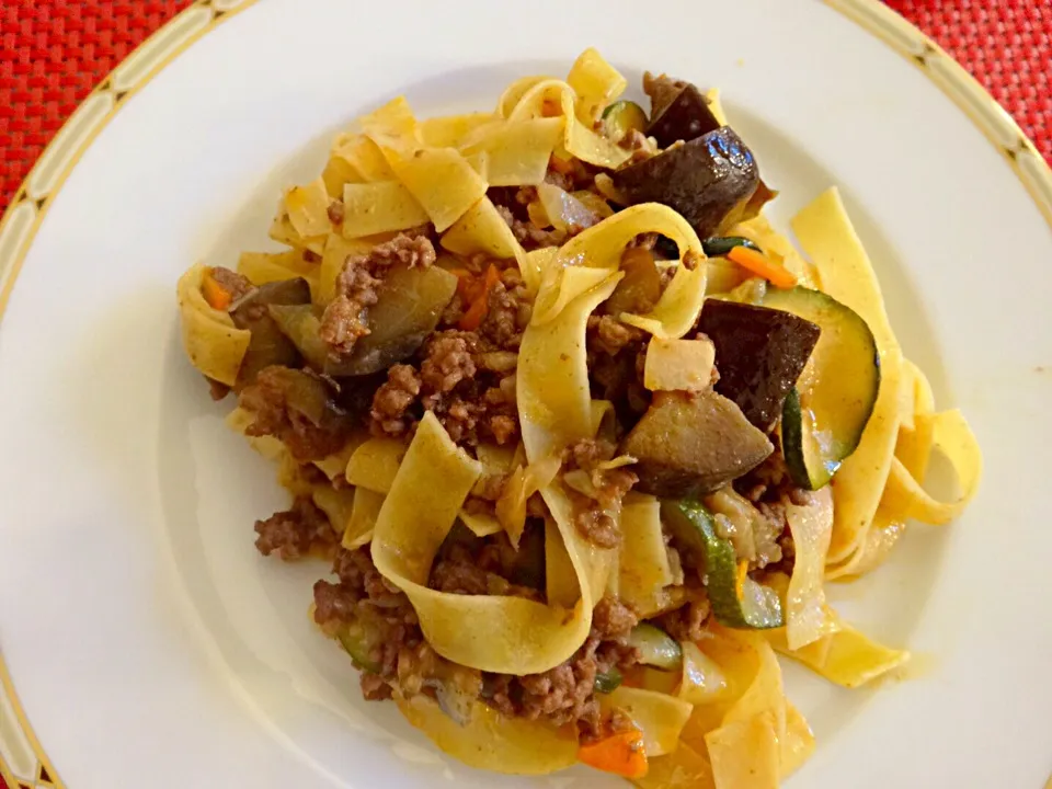 fettuccine bolognese in Paris|excellente cuisineさん