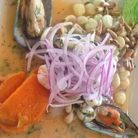 Snapdishの料理写真:Ceviche mixto|monica szepesyさん