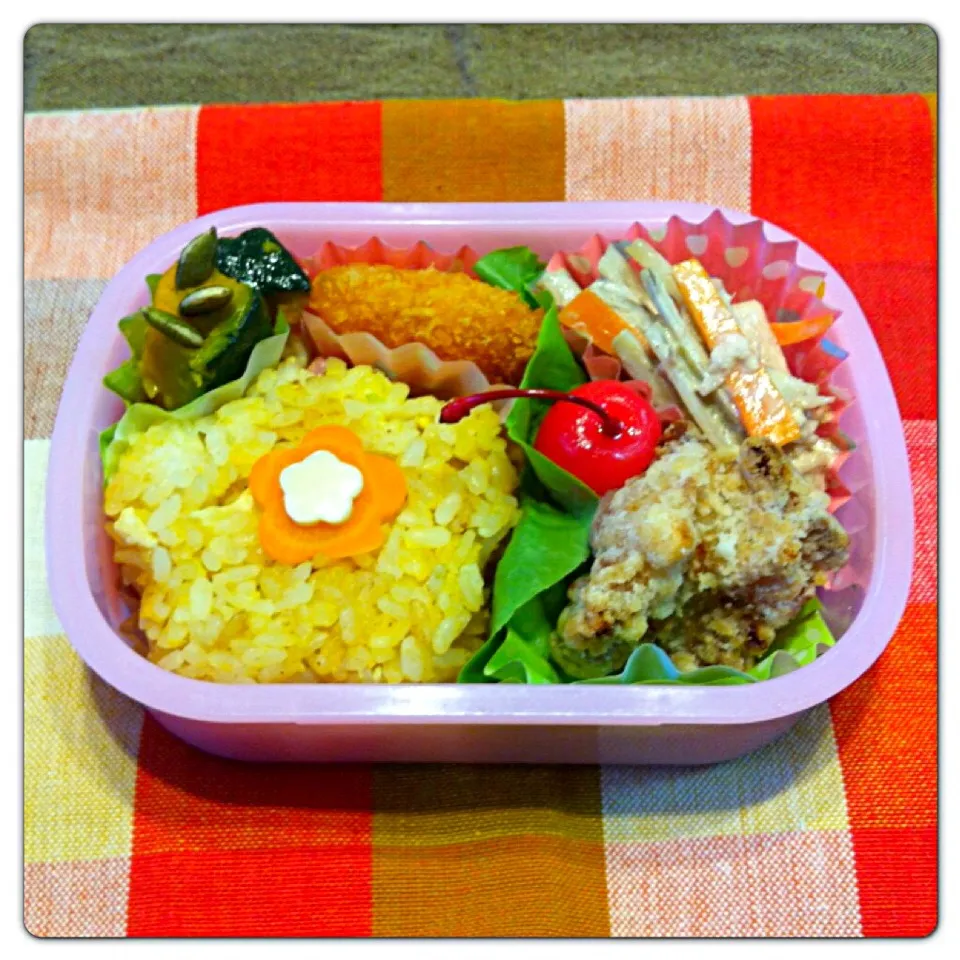 Snapdishの料理写真:子ども弁当|さとみ (satomi_foodart)さん