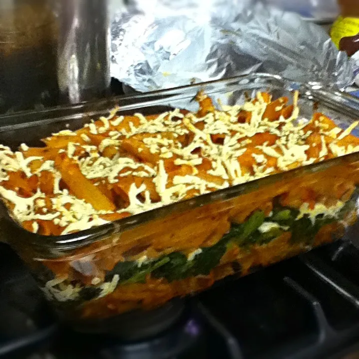 Snapdishの料理写真:Vegan, gluten-free pasta casserole|Sai linさん