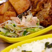 Snapdishの料理写真:今日のお弁当|ハニビーさん