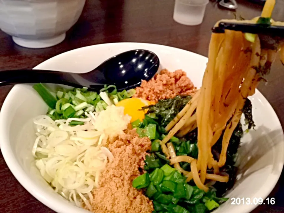 Snapdishの料理写真:濃厚タンタンつけ麺|しょこさん