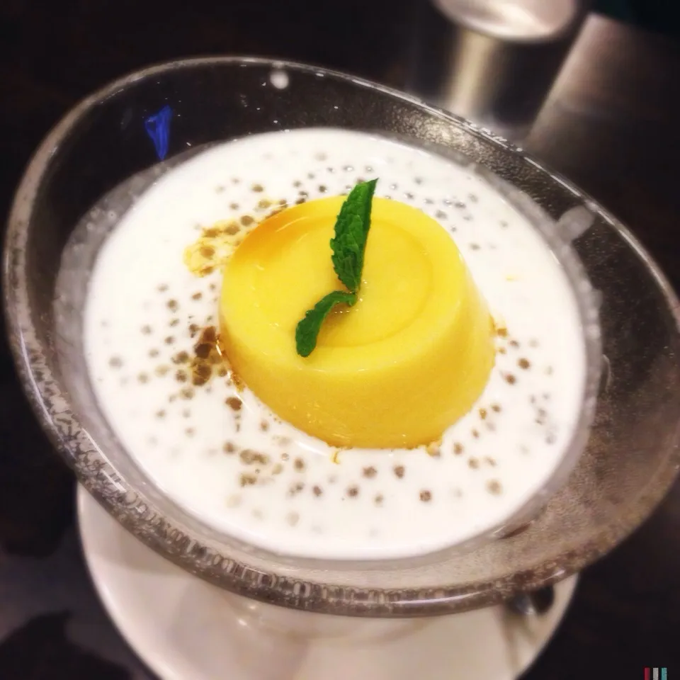 Snapdishの料理写真:Egg Custard in Caramel Tapioca|stephanie mizuhaさん