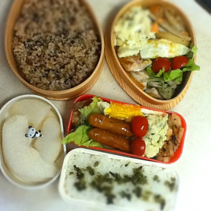 Today's lunch box. 文化祭代休明け、JK弁当復活。|hoppycowさん