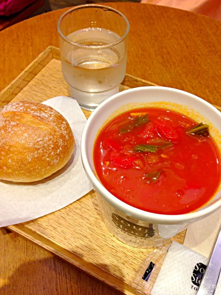 トリッパ入りトマト煮込みスープ🍅@スープストックTOKYO|まみりんごさん