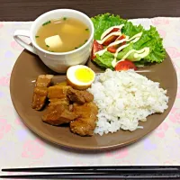 Snapdishの料理写真:豚の角煮|すずめろさん