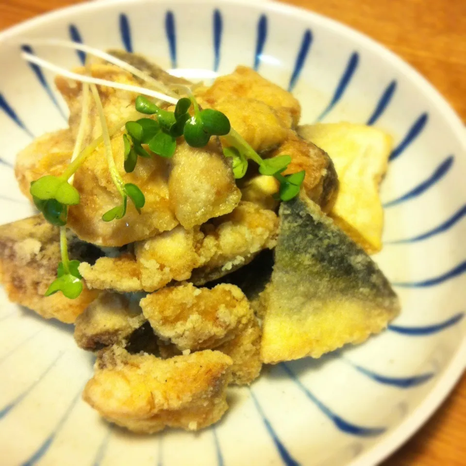 イナダの竜田揚げ カレー風味|まるこさん