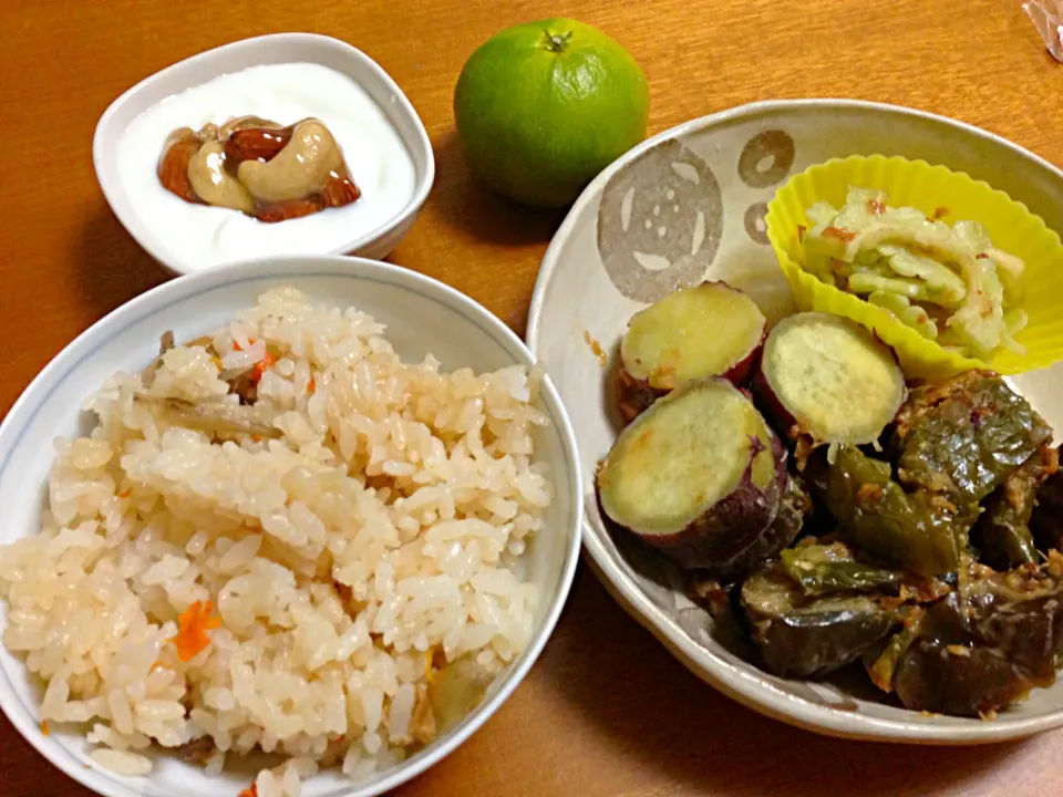 茄子とピーマンの味噌炒め|まいさん