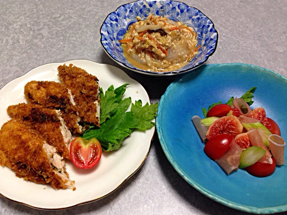 鶏肉と野菜の晩ご飯|Orie Uekiさん