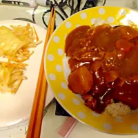 カレーとじゃがいものカリカリ揚げ|Madoka Kudoさん