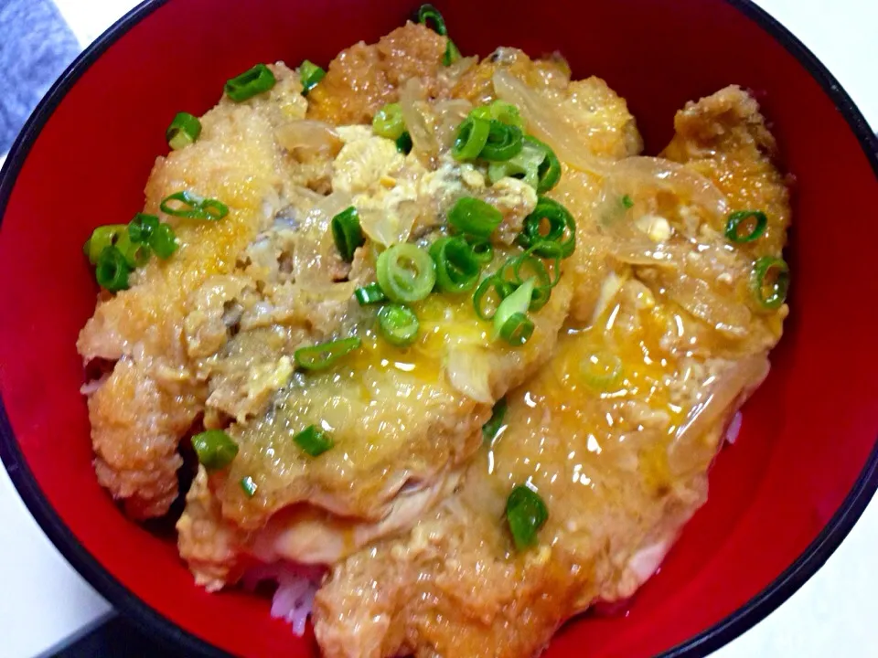 魚フライでカツ丼|のりさん