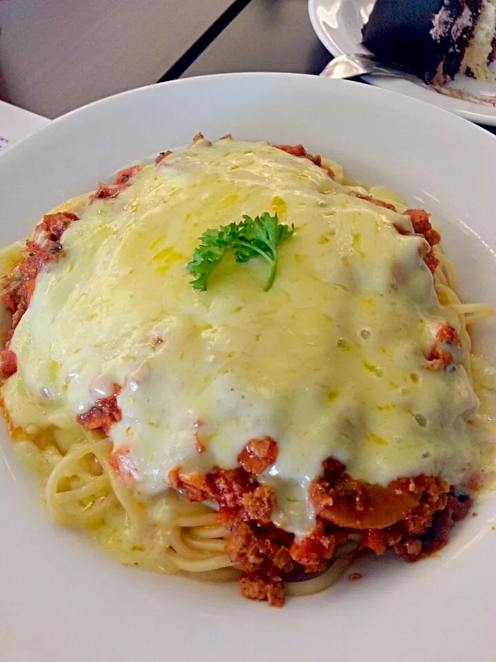 Spaghetti v Minced chicken♥|Michelle Kongさん