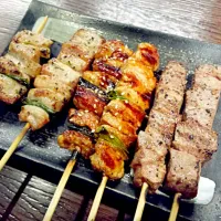 Snapdishの料理写真:and then some good yakitori..|Karynさん