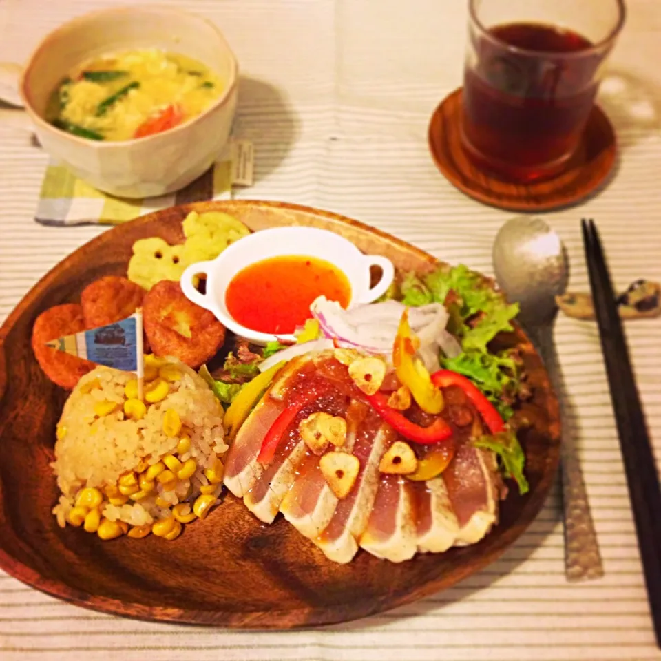 今日の夜ご飯 2013.9.24|あいこ ⁎ˇ◡ˇ⁎さん