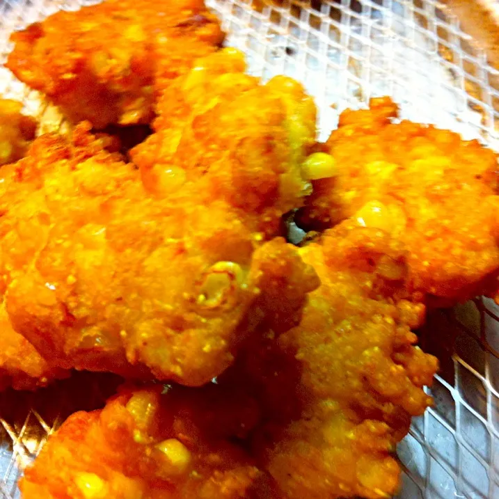 Fresh corn fritters|virginia frasseさん