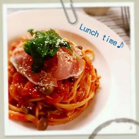 トマトソースパスタ♪


生ハムと生ハムを添えて(*^^*)|tommy☆☆さん