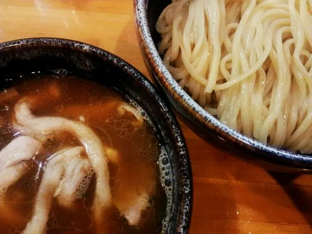 【大阪・池田】麺哲支店 麺野郎「つけ麺(並) せせりトッピング」|うえおさん