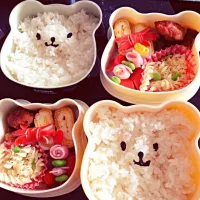 Snapdishの料理写真:おべんとー。|くるみさん