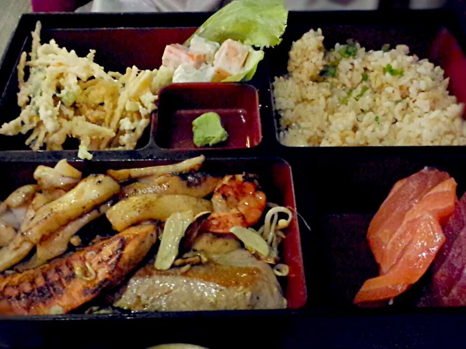 seafood bento box|enihsさん