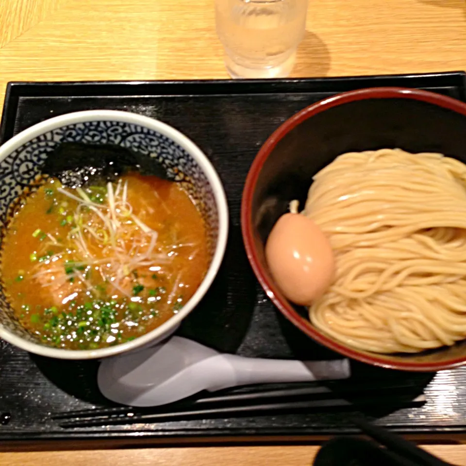 ＊半熟味玉 濃厚魚介つけめん＊|ねむりひめさん