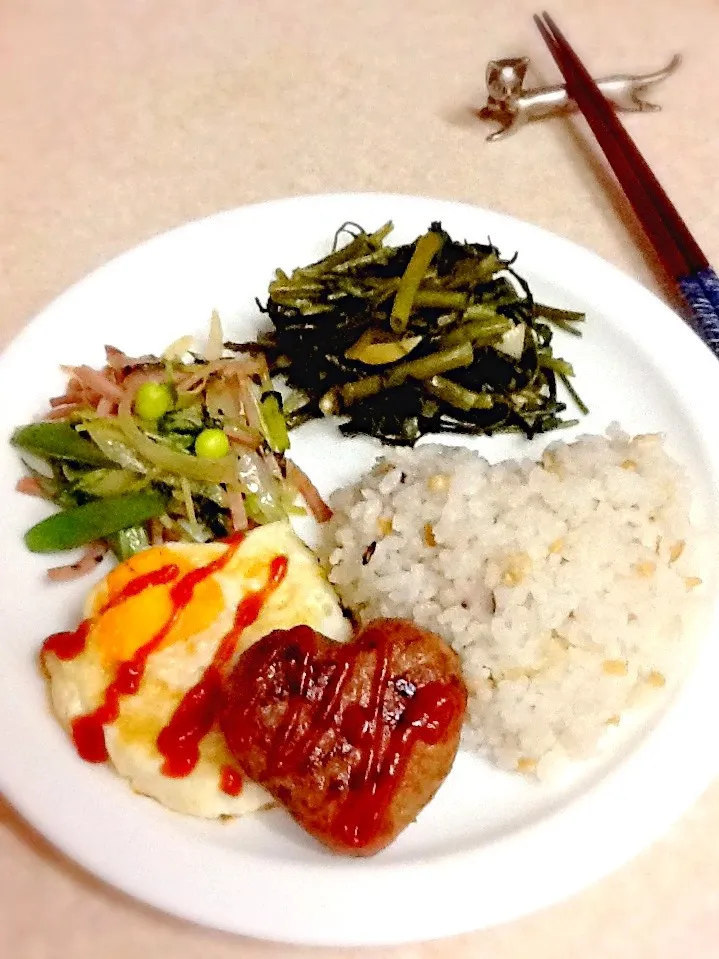 晩ご飯プレート|さとう かおりさん