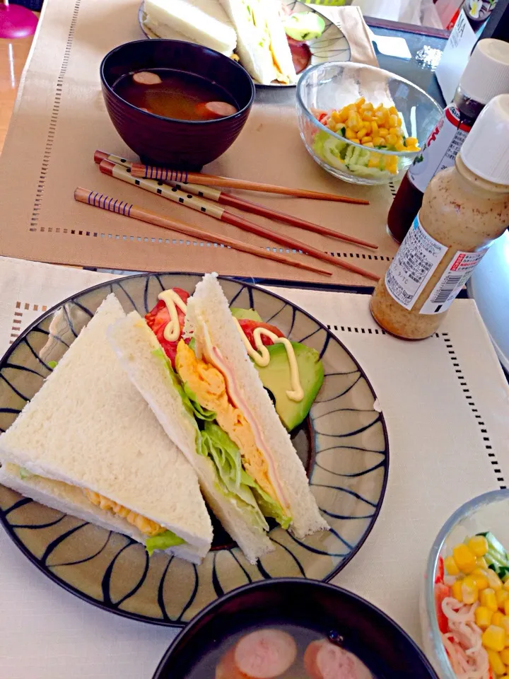 朝食サンドイッチ|はるさん