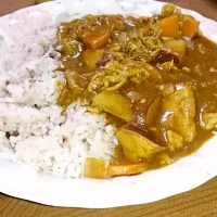 さつまいもカレー|みくさんさん